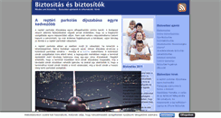 Desktop Screenshot of biztositas.co.hu