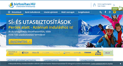 Desktop Screenshot of biztositas.hu